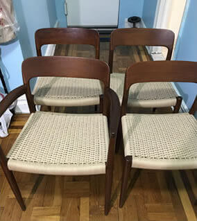 wood chairs